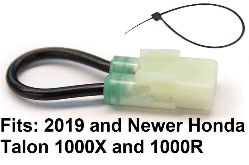 Seat Belt Bypass FITS: ALL 2019 and Newer Talon 1000R and 1000X ALL MODELS 2 and 4 Seaters Harness Override Switch Connector Jumper Plug Clip Accessories Over Ride By-Pass 1000 R X 2022 2023 2024 2025